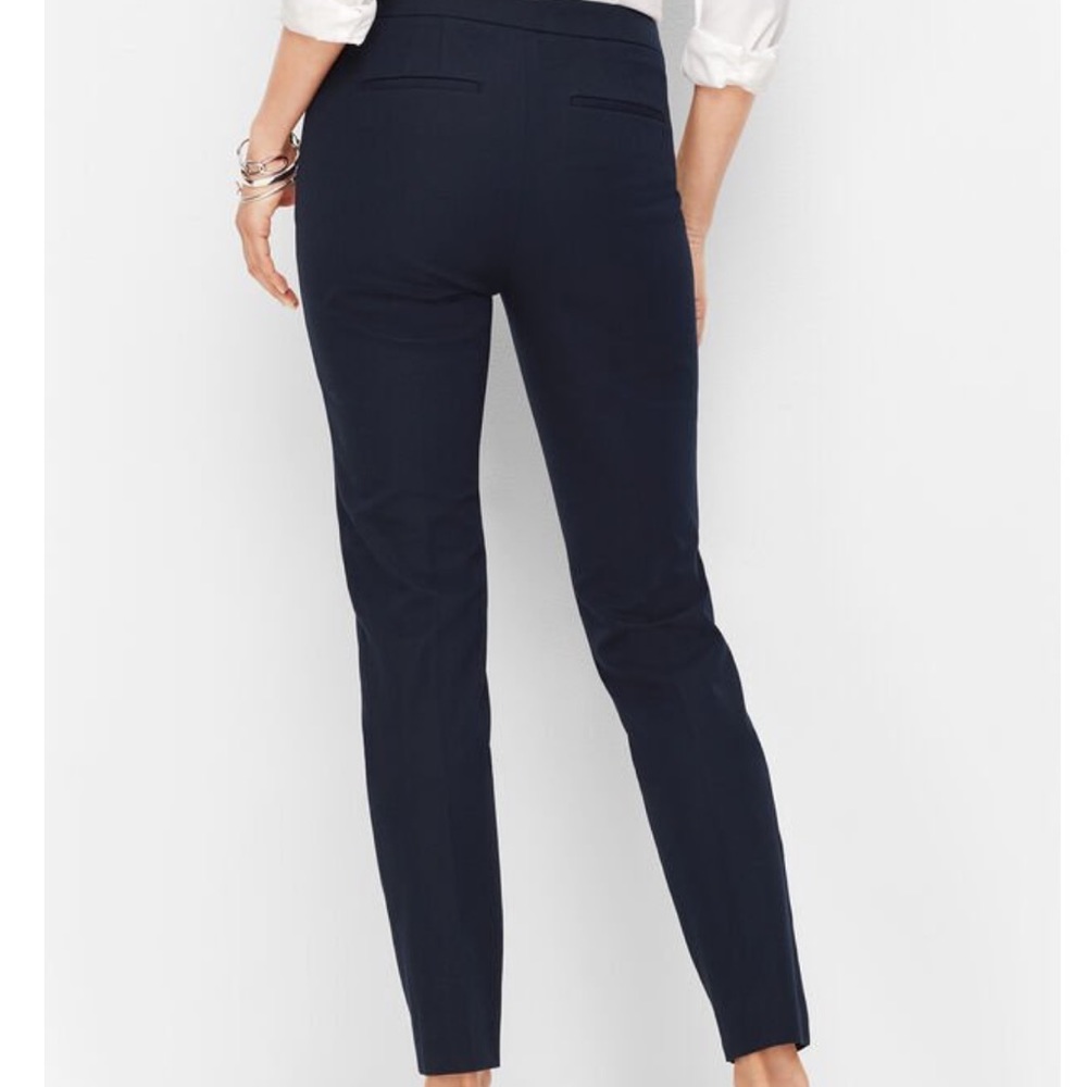 TALBOTS SLIMMING CHATHAM ANKLE PANTS - Picture 3 of 11